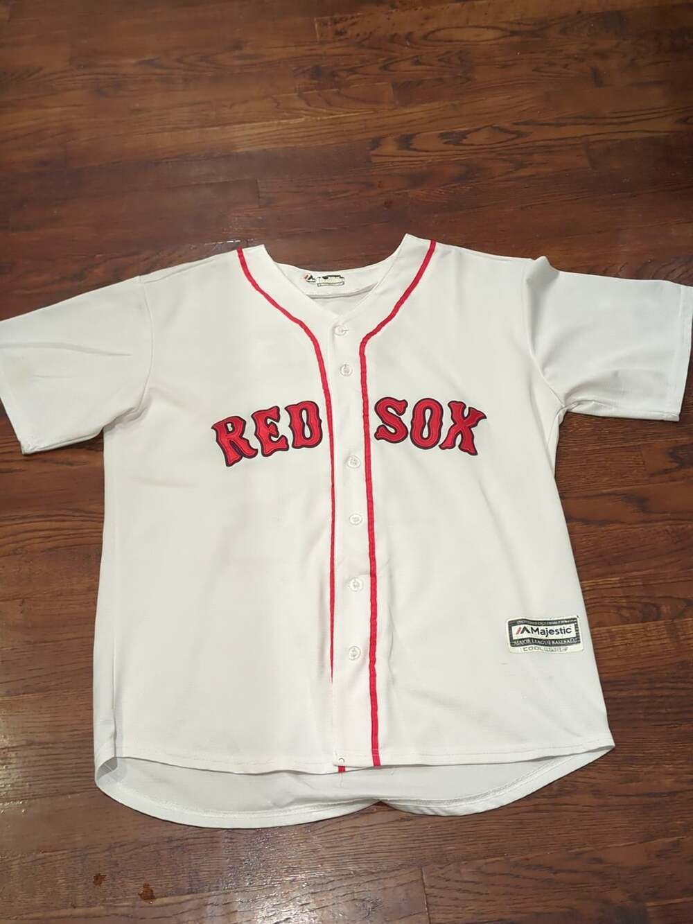 Majestic Boston Red Sox Sale 41 Baseball Jersey White Cool Base M